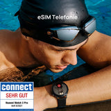 HUAWEI Watch 3 Pro – 4G – Reloj Inteligente – Pantalla AMOLED de 1,43" – Teléfono eSIM – Duración de la batería 5 días – SpO2 y medición de la frecuencia cardíaca 24/7 – GPS – 5 ATM –