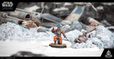 Atomic Mass Games Star Wars Legion Crashed X-Wing Terrain Expansion | Juego de Batalla para Dos Jugadores | Juego de miniaturas | Juego de Estrategia para Adultos y Adolescentes | A Partir de 14 años