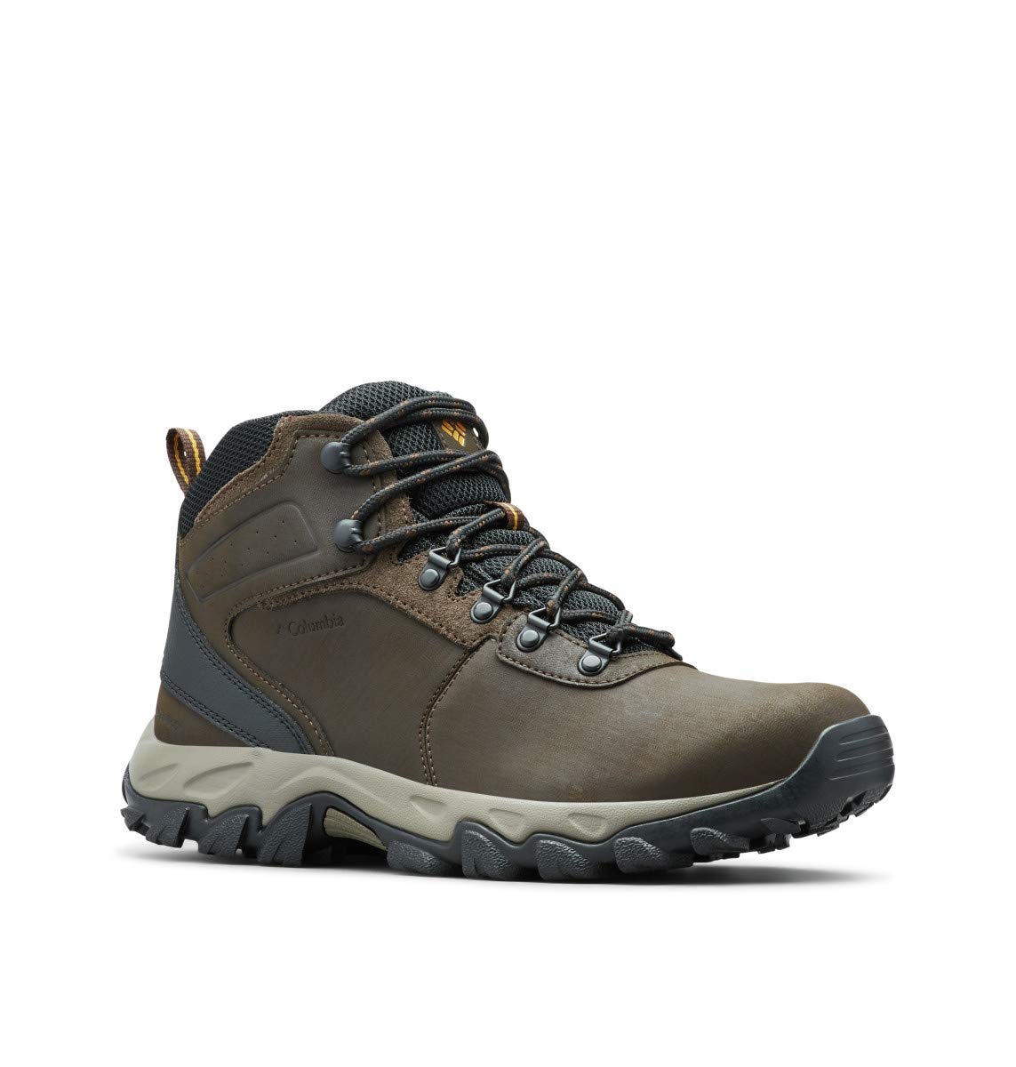 Columbia Newton Ridge Plus 2 WP, Botas Montaña de Senderismo, Hombre, Marrón (Cordovan/Squash 2023), 42.5 EU