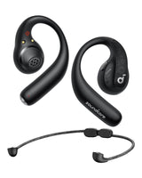Soundcore by Anker AeroFit Pro Auriculares Bluetooth Inalámbricos de Conducción de Aire, Muy Cómodos, Ergonómicos, Ajuste Seguro, Sonido Rico con LDAC, Bluetooth 5.3, IPX5, 46H, Control con App