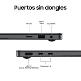 Samsung Galaxy Book5 Pro, Ordenador Portátil IA 16", Procesador Intel Core Ultra 5, 16GB RAM, Almacenamiento 1TB, Windows 11 Home, Gris, Teclado QWERTY Español