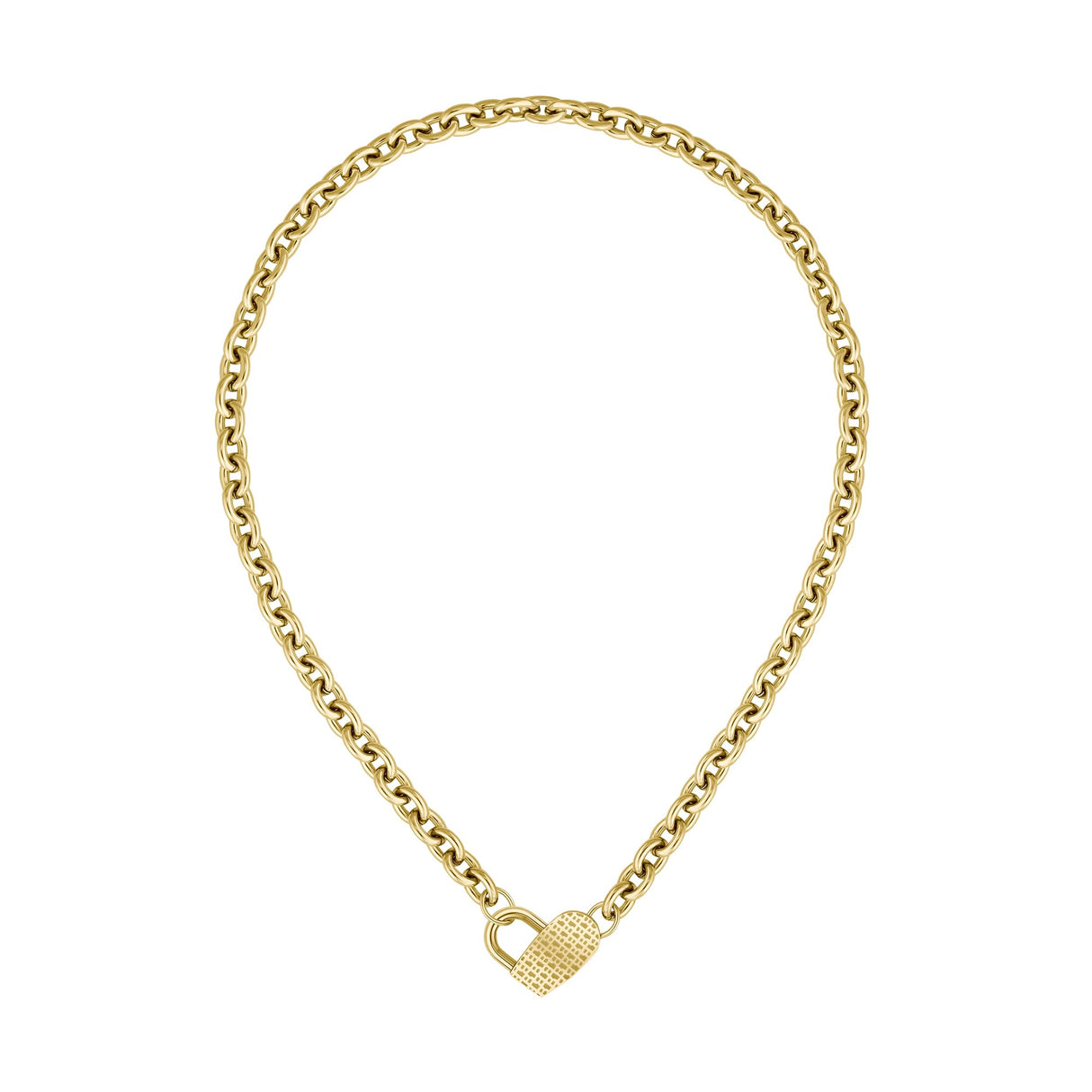 BOSS Jewelry Collar para Mujer Colección DINYA de Acero inoxidable, Oro (Yellow Gold), Talla única