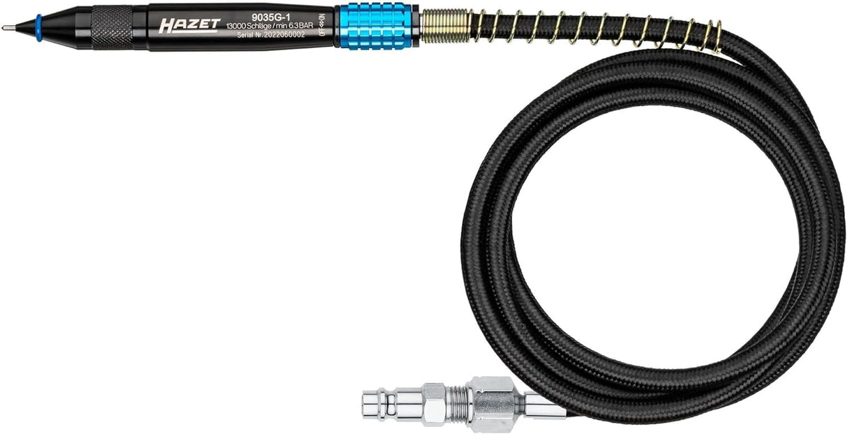 Rotulador HAZET 9035G-1 I marcado preciso y permanente de piezas de trabajo I para metal, piedra, cerámica, plásticos I diseño fino y tacto