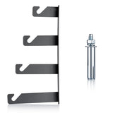NEEWER Photography Sistema de Soporte de Fondo Manual de Montaje en Pared de 4 Rodillos con 2 Ganchos de Cuatro Pliegues, 8 Barras de expansión, 4 Cadenas, Capacidad de Carga por Rodillo: 22 lb/10 kg