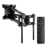 Maclean Soporte de Pared Eléctrico para TV de 37-70" | Altura Ajustable con Mando a Distancia | para Montaje sobre la Chimenea | Máx. VESA 600x400 | hasta 35 kg | MC-891