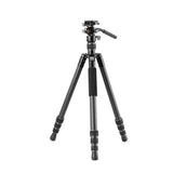 Vanguard Vesta GO 264CV12 - Trípode de Viaje de Carbono, rótula de vídeo