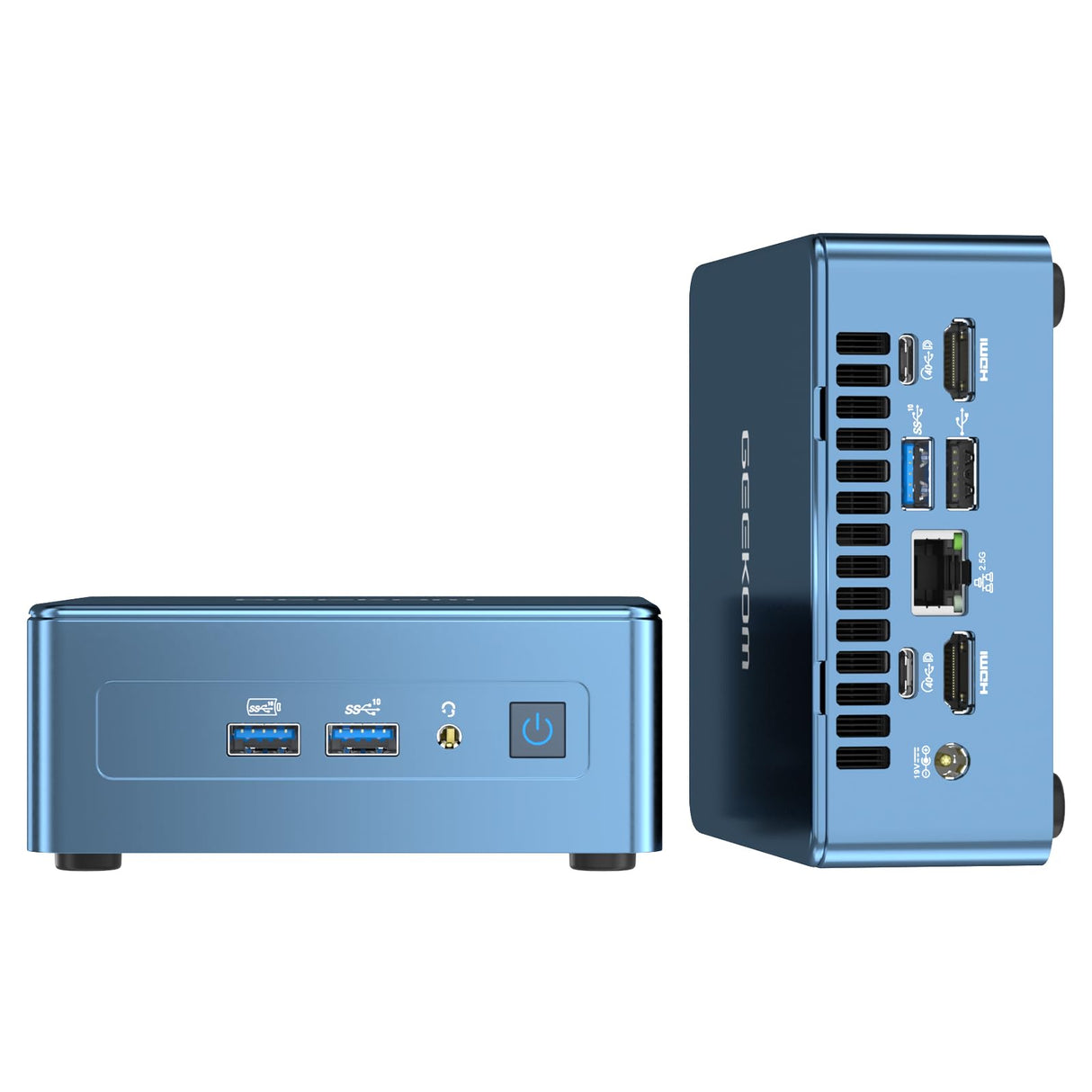 GEEKOM Mini PC Gaming IT13, NUC 13 i9-13900H (20 Threads, 24MB Cache, MAX 5,40 GHz), 32GB und 2TB PCIe 4.0 SSD Desktop Computadora, Windows 11 Pro | USB4 | Wi-Fi 6E | 8K UHD