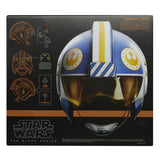 Star Wars The Black Series Carson Teva Casco electrónico premium con luces LED y sonidos avanzados, Juguete para niños y niñas de 14 años o más, Construcción y diversión en familia
