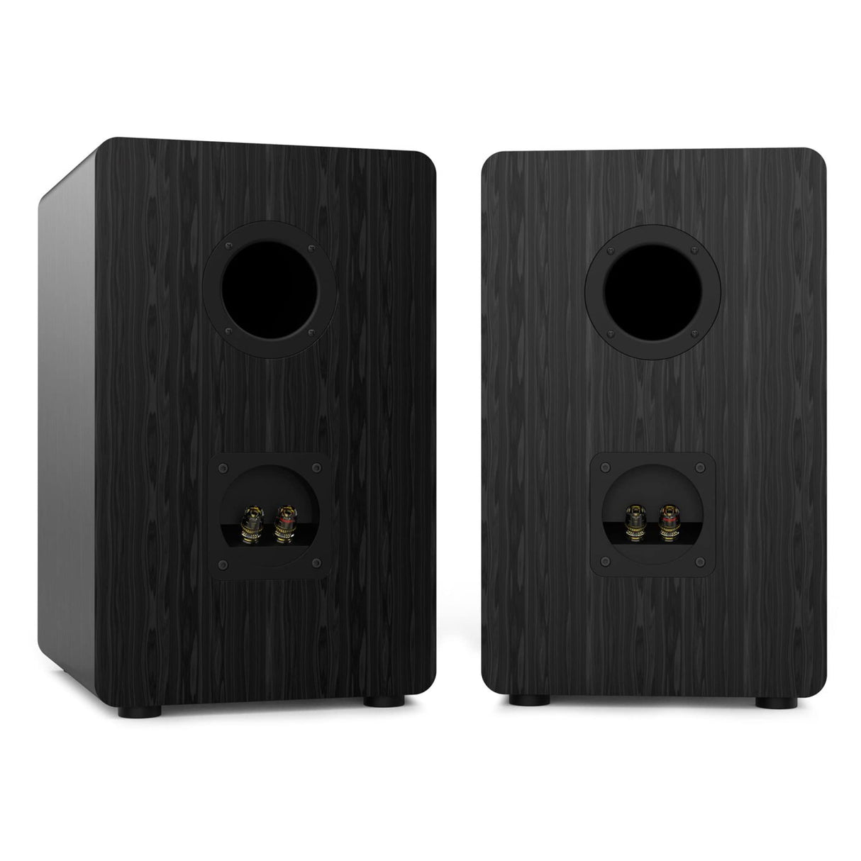 Wiibo Vintage 6 Black Altavoces Estantería 3 Vías 100W Pareja