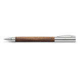 Faber-Castell 148585 Ambition - Bolígrafo de punta redonda, color nogal
