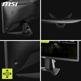 MSI mag 255XF Monitor FHD Gaming de 24,5", Panel IPS rápido de 1920 x 1080, 300 Hz / 0,5 ms (GtG, mín.) sRGB del 120%, Diseño sin Marcos, Preparado para HDR, DisplayPort 1.4a, HDMI, Negro