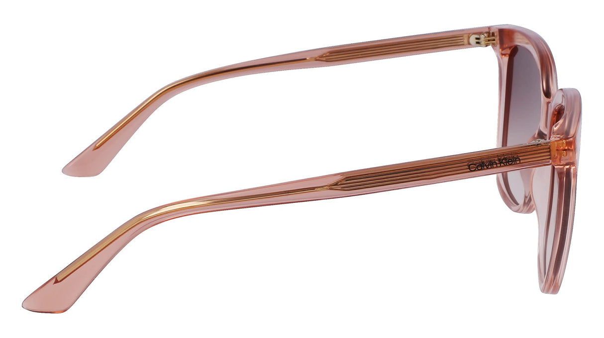 Calvin Klein Women's Sunglasses CK23506S - Rose with Gradient Brown Lens