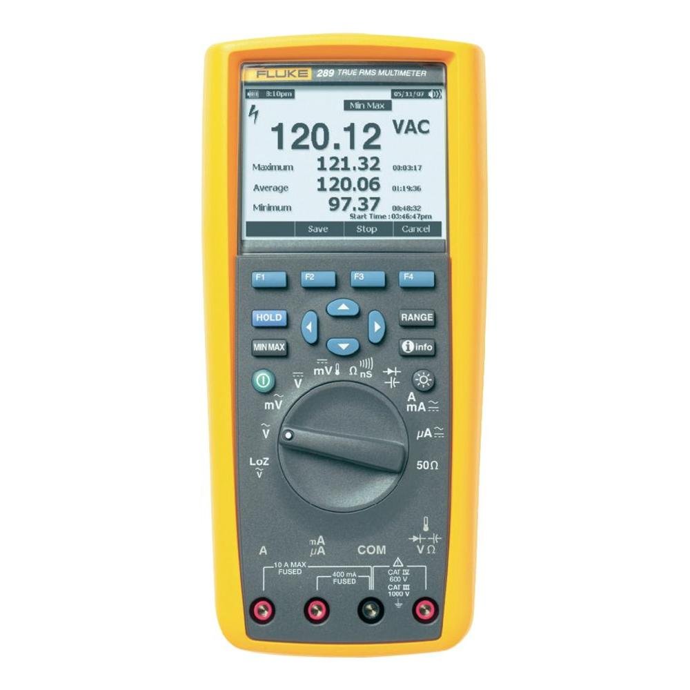 FLUKE 289/euros Industrial Logging multímetro con captura de tendencia
