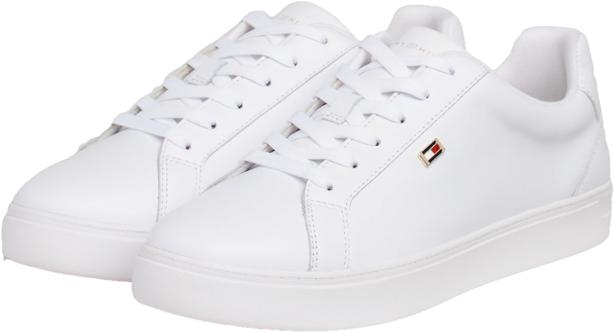 Tommy Hilfiger Fw0fw09074, Zapatillas Mujer, White (White), 38 EU
