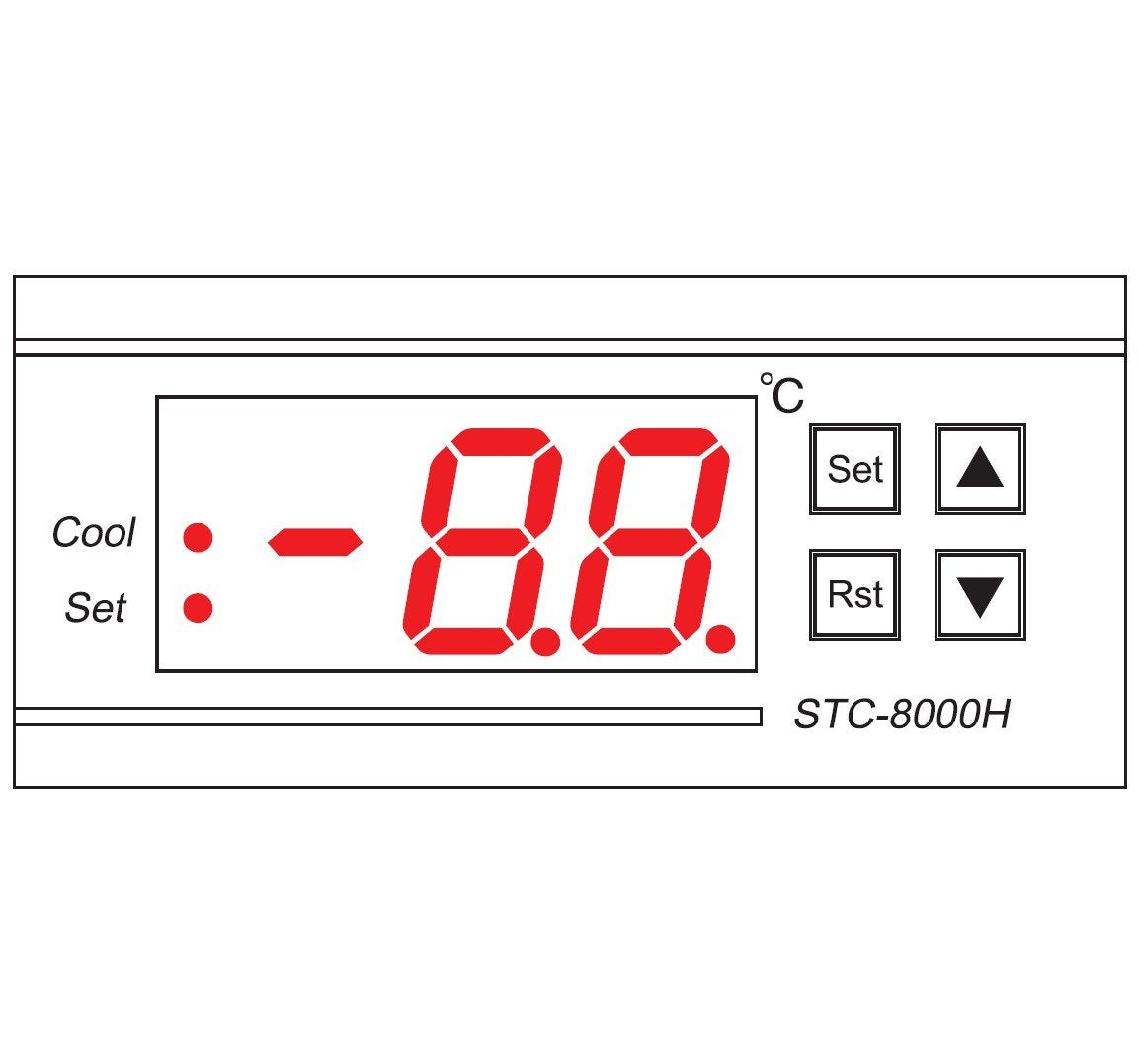 'ventolazione Armarios Techy 4 ventiladores 1U para rack 19 con termostato LED gris