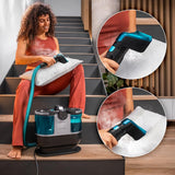 Cecotec Limpiador Aspirador de Tapicerias y Alfombras Conga 7000 Carpet&Spot Clean Steam XXL, 1700W, Limpieza 3en1, Deposito 1600ml agua limpia y 950ml agua sucia, Radio de acción 7m