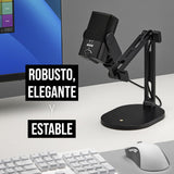 RØDE DS2 Brazo de estudio de escritorio para micrófonos, cámaras, teléfonos inteligentes, luces y otros accesorios (hasta 900 g)