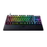 Razer Huntsman V3 Pro Tenkeyless – TKL - Teclado óptico analógico de Deportes electrónicos con Cierre a presión y Modo de liberación rápida (ajustes a Bordo, Rueda multifunción y Botones de Control