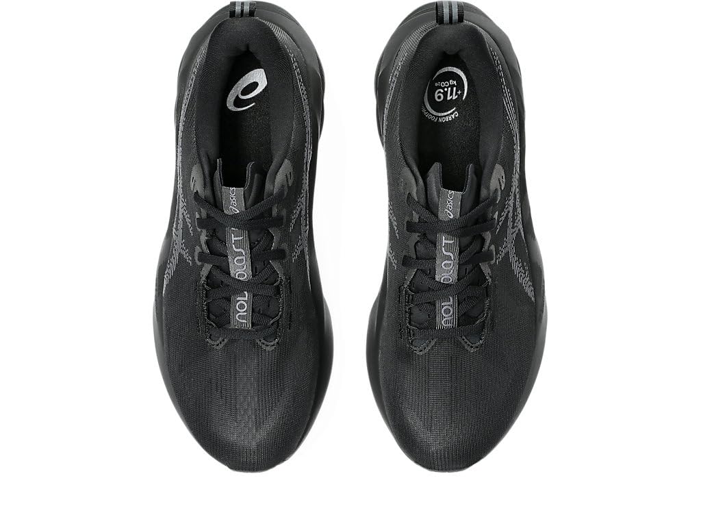 Asics NOVABLAST 5 Zapatillas de Correr para Hombre, Negro/Gris, 44 EU