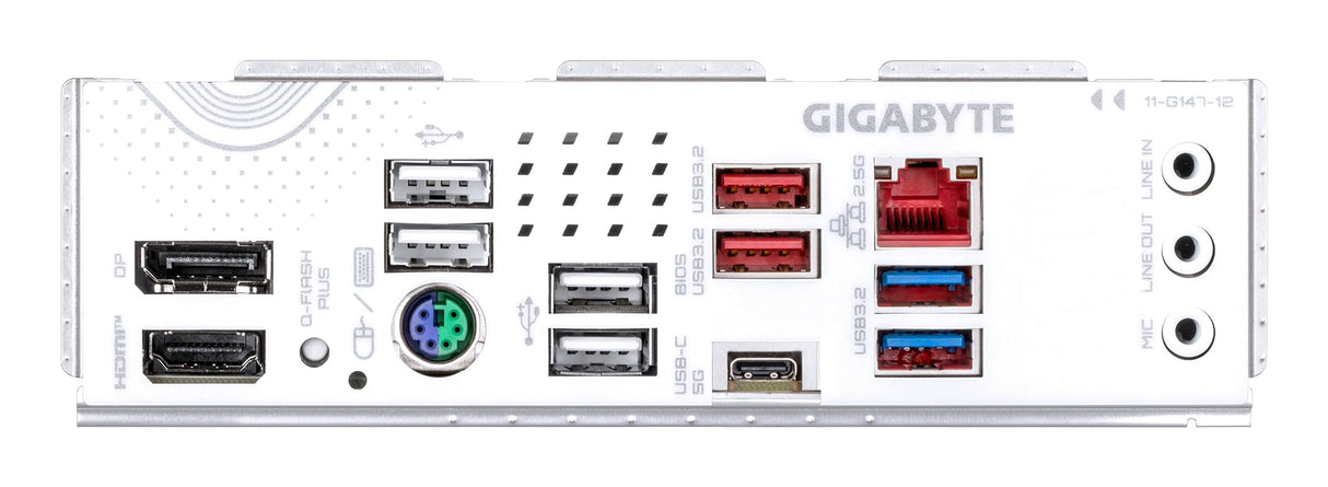 GIGABYTE B850 Eagle Ice Placa Base – Procesadores AMD Ryzen Serie 9000, VRM Digital de 8+2+2 Fases, hasta 8200 MHz DDR5 (O.C), 1 x M.2 PCIe 5.0 + 2 x M.2 PCIe 4.0, LAN 2.5 GbE, USB 3.2 Gen 2