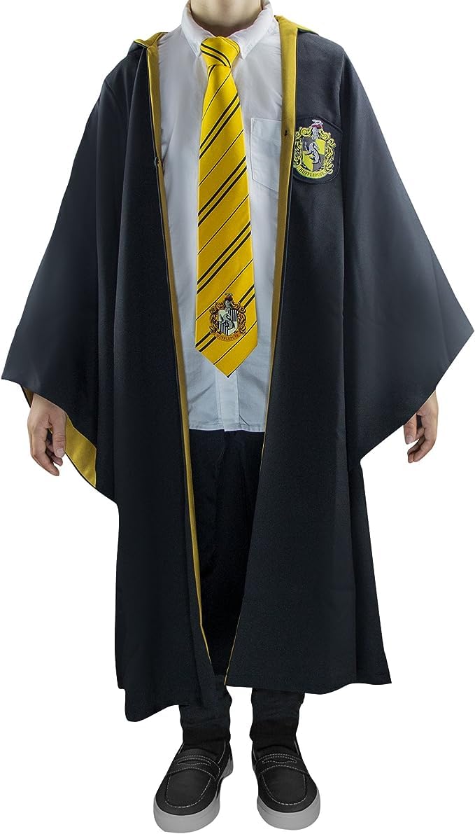 Cinereplicas Harry Potter - Capa Hufflepuff - M - Licencia Oficial