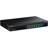 TRENDnet, TPE-BG5091, conmutador PoE++ de 9 Puertos GAN de 2,5 G con Puerto SFP+ de 10 G (480 W), 8 Puertos PoE++ de 2,5 G, 1 Puerto SFP+ de 10 G, 480 W, 60 Gbps