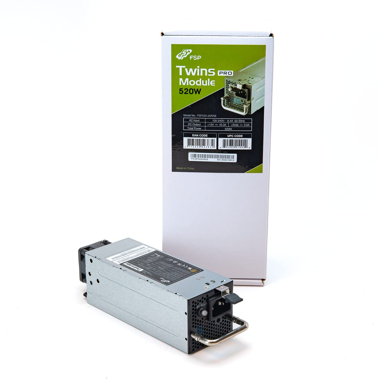 FSP/Fortron FSP520-20RAB unité d'alimentation d'énergie 500 W Noir