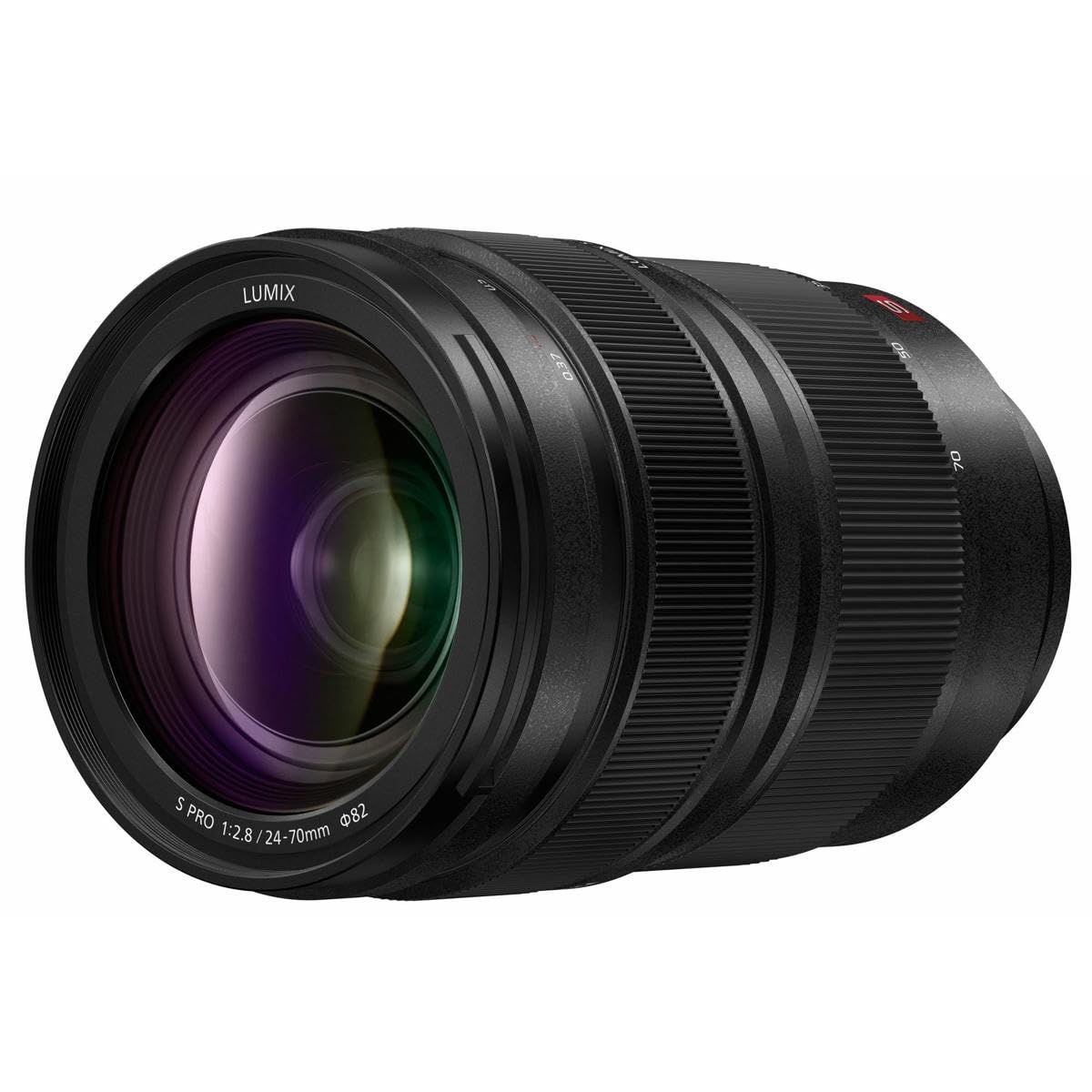 Panasonic Lumix S Pro 24-70 mm F2.8 L-Mount - Objetivo Intercambiable para cámaras Digitales Lumix S Series Full Frame S-E2470 (EE.UU.)