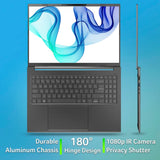 Acer Aspire 16 AI Copilot+ A16-52M, Ordenador Portátil 16" Full HD IPS (Intel Core Ultra 7 258V, 32 GB RAM, 512 GB SSD, Intel ARC 140V GPU, Windows 11 Home), Hierro, Teclado QWERTY Español