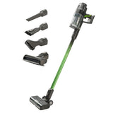 Greenworks GD24SV Aspiradora sin Cable, Gran Poder de Succión, 45 min de Operación, Filtro HEPA, Herramienta para el Pelo de Mascotas, 3 Niveles de Energía SIN Batería ni Cargador, Garantía de 3 Años