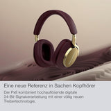 Bowers & Wilkins PX8 - Auriculares inalámbricos con cancelación de Ruido y Bluetooth 5.0 y Carga rápida, 30 Horas de reproducción de Alta resolución y micrófono Integrado, Color borgoña Real