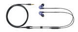 Shure SE215 Special Edition Auriculares con cable - profesionales con aislamiento de sonido, sonido claro, graves profundos, microcontrolador dinámico, ideales para música, juegos y llamadas - Púrpura