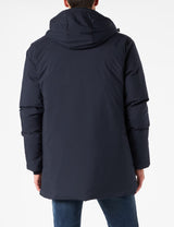 Schott NYC Fargo2 Chaqueta con Cremallera soldada Schott, Azul Marino, M Unisex Adulto