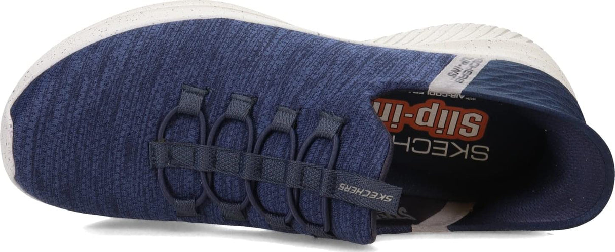Skechers - Zapatillas Ultra Flex 3.0 sin Cordones para Hombre, Marino, 10.5 Wide