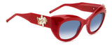 CAROLINA HERRERA Her 0215/S Gafas de Sol, Red, 50 para Mujer