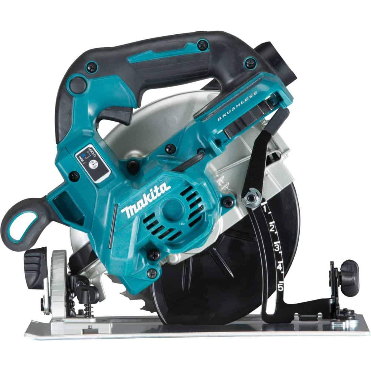 Makita DHS661ZU Sierra Circul. 18V Li Aws, Multicolor/sin baterías, sin cargador
