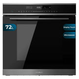 Cecotec Horno Microondas Integrable 60x60cm Bolero Hexa MWO706000 Line. 2880W, 72L de Capacidad, 13 Funciones con Pizza Master, Defrost, Electronic Timer