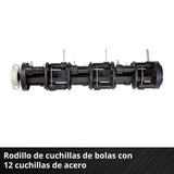 Einhell Aireador-escarificador con batería GC-SC 18/28 DS Li-Solo Power X-Change (18 V, 28 cm ancho de trabajo, sin escobillas, rodillo con 12 cuchillas, función Double-Slot, sin batería)