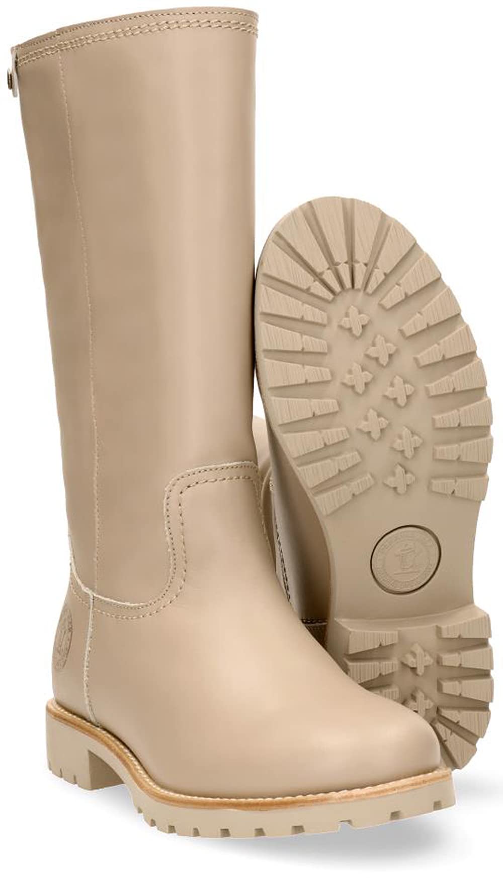 Panama Jack Bambina, Botas hasta Las Rodillas Mujer, Pardo, 39 EU