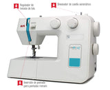 ALFA Next 40+ Spring Maquina De Coser, Azul, 30 X 19 X 37 Cm