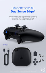 PlayStation 5 - Mando inalámbrico DualSense Edge® – Midnight Black