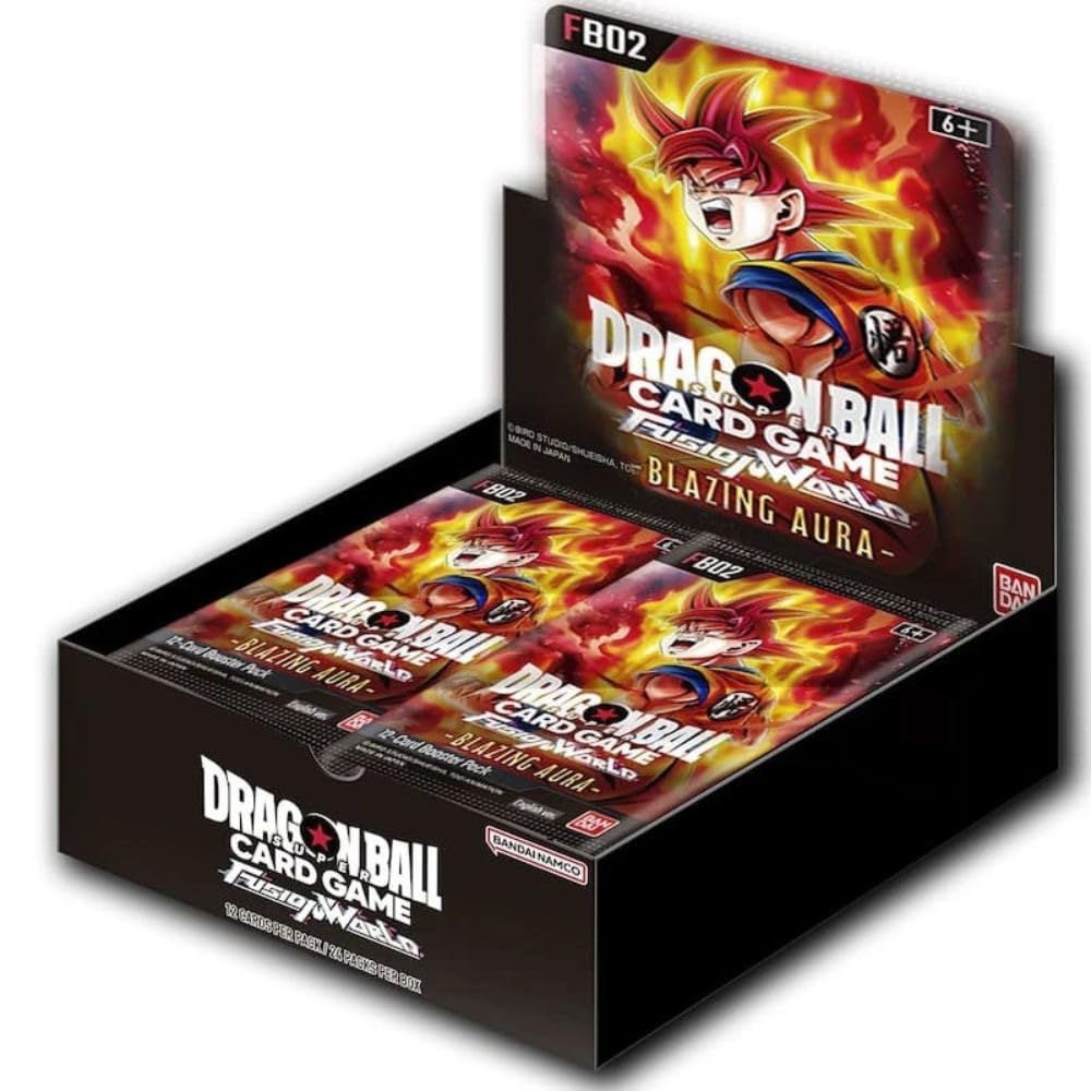 Dragon Ball Super TCG: Fusion World 02 Blazing Aura Booster Box (FB02)