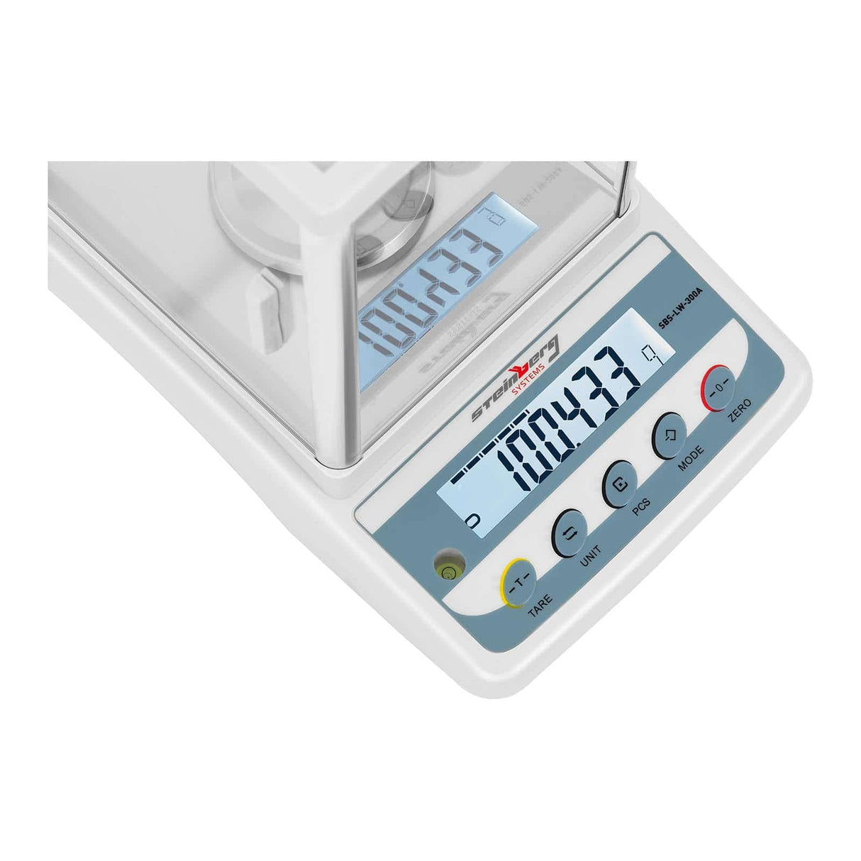 Steinberg Systems – sbs-lw- 300 A – Báscula de precisión – 300 g/0,001 g – LCD – Plato de PeSATA de acero inoxidable