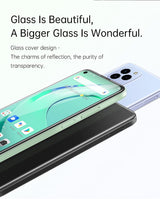 OUKITEL C21 Pro Telemóvel Livre 11, Design de vidro Completo, 4 GB 64 GB, 256 GB SD Externa, câmara tripla 21 MP, Dual SIM, ecrã HD 6,39 polegadas, impressão Digital, identificação fácil Verde