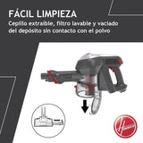Hoover H-FREE 100 ESPECIAL MASCOTAS HF122GPT Aspiradora Escoba sin Cable, sin Bolsa, 3 en 1: Escoba, de Mano y Vertical, Cepillo Mascotas y Tapicerías, Autonomía 40min, Posición Parking, 6500Pa