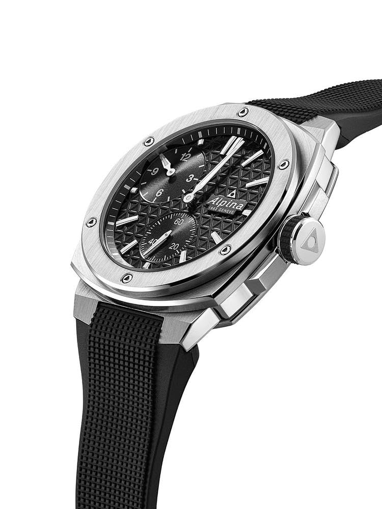 Alpina Reloj Analógico para Hombre de Cuarzo con Correa en Acero Inoxidable mid-39679
