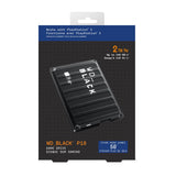WD BLACK P10 5TB Game Drive HDD portátil USB 3.2 Gen 1 Type-A compatible con Playstation, Xbox, PC y Mac
