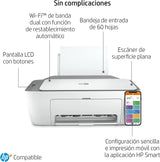 HP DeskJet 2720e - Impresora Multifunción, 6 meses de impresión Instant Ink con HP+