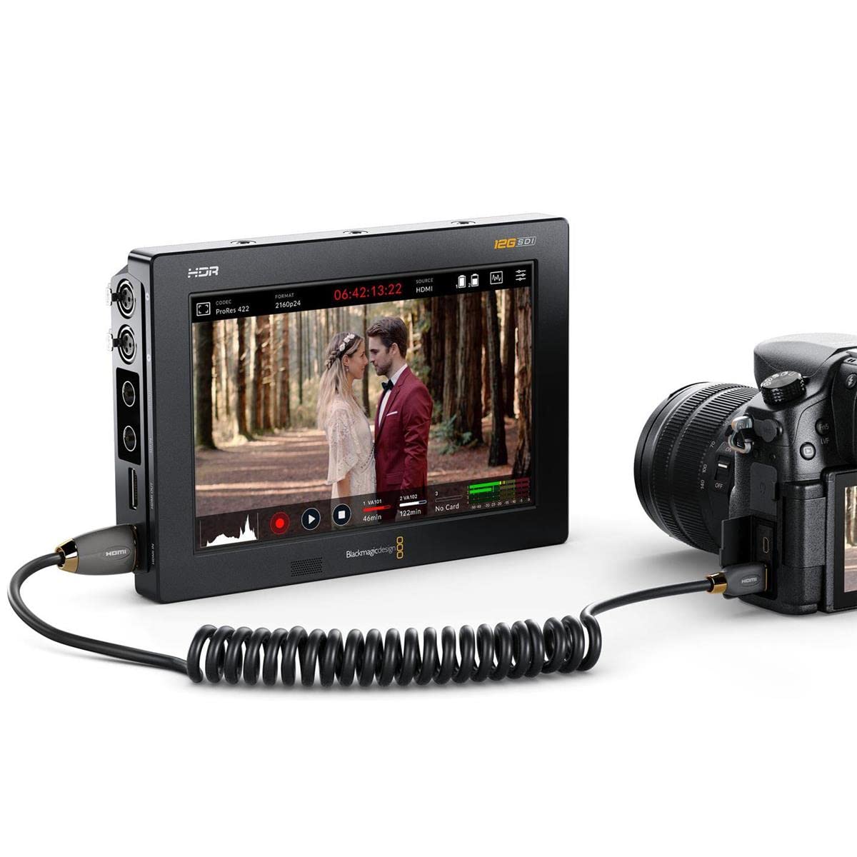 Blackmagic Design Video Assist 7” 12G HDR (BM-HYPERD/AVIDA12/7HDR)