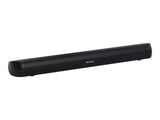 Sharp HT-SB107 2.0 Barra de Sonido, Cine en Casa, Bluetooth, HDMI ARC/CEC, USB Playback, Potencia Máxima Total de Salida 90 W, 65 cm, Color Negro